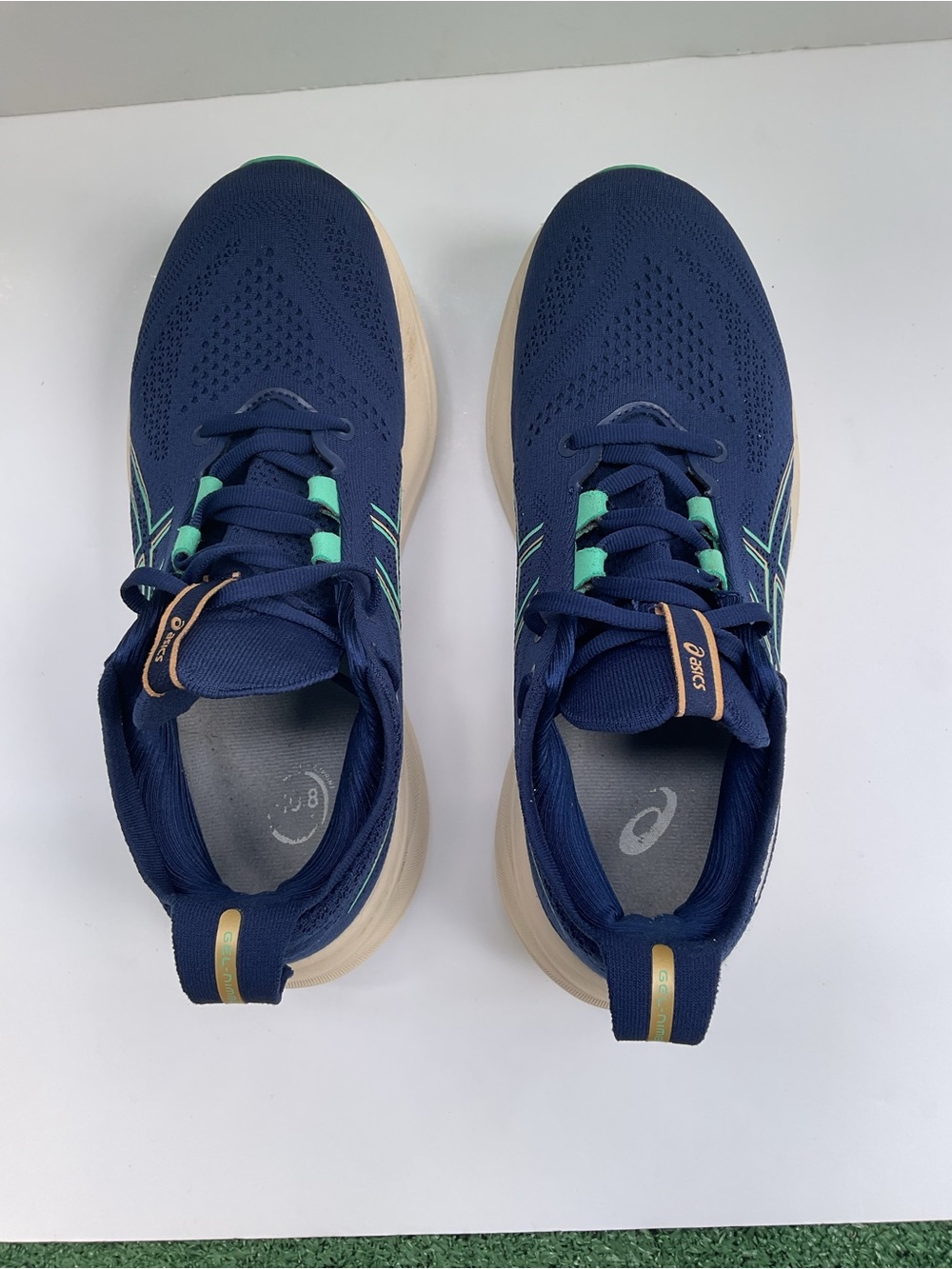 ASICS Gel-Nimbus 26 Women’s 7.5 Navy Running Shoes - Picture 10 of 12